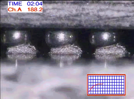 Fig 5 Normal BGA soldering