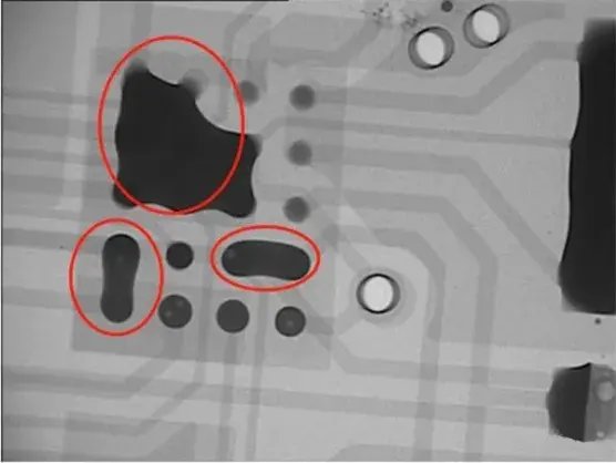 Fig 6 shows the tin coated section circled in red.