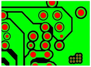 Figure 3 Example of an inner layer pattern Figure 3 Example of an inner layer pattern